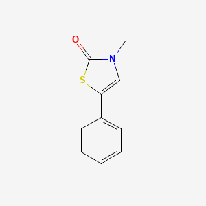 3-Methyl-5-phenyl-2,3-dihydro-1,3-thiazol-2-one