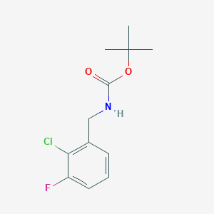 tert-Butyl 2-chloro-3-fluorobenzylcarbamate