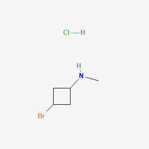 3-bromo-N-methylcyclobutan-1-amine hydrochloride