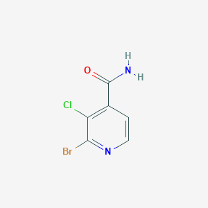 B1530093 2-Bromo-3-chloroisonicotinamide CAS No. 1807123-18-7