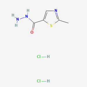 2-Methyl-1,3-thiazole-5-carbohydrazide dihydrochloride