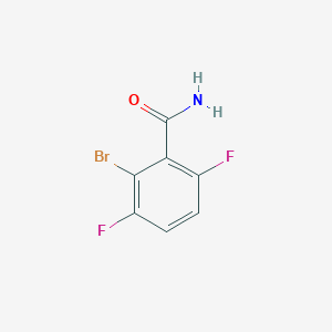 2-Bromo-3,6-difluorobenzamide