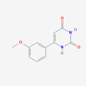 molecular formula C11H10N2O3 B1530128 6-(3-Metoxifenil)pirimidina-2,4(1H,3H)-diona CAS No. 33166-92-6