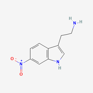 2-(6-Nitro-1h-indol-3-yl)ethan-1-amine