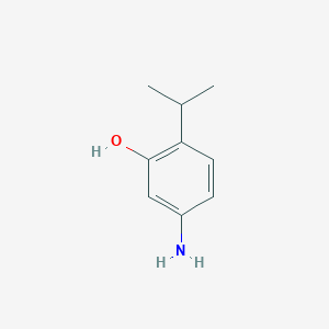 molecular formula C9H13NO B1530137 5-Amino-2-isopropylphenol CAS No. 850085-99-3