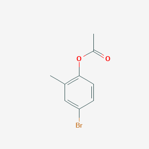 molecular formula C9H9BrO2 B1530139 4-Bromo-2-methylphenyl acetate CAS No. 52727-92-1