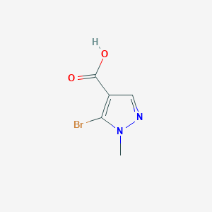 molecular formula C5H5BrN2O2 B1530144 5-bromo-1-methyl-1H-pyrazole-4-carboxylic acid CAS No. 54367-67-8