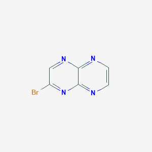 molecular formula C6H3BrN4 B1530147 2-溴吡嗪并[2,3-b]吡嗪 CAS No. 882856-62-4