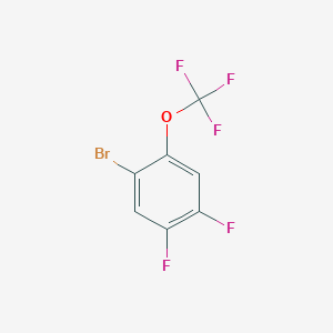 molecular formula C7H2BrF5O B1530150 1-Bromo-4,5-difluoro-2-(trifluoromethoxy)benzene CAS No. 866632-64-6