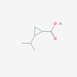 molecular formula C7H12O2 B1530154 2-异丙基环丙烷甲酸 CAS No. 741688-77-7