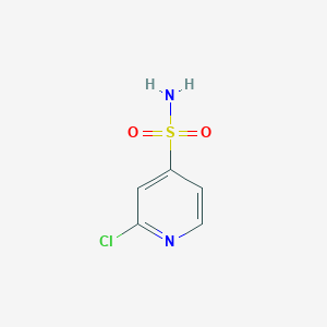 molecular formula C5H5ClN2O2S B1530162 2-Chloropyridine-4-sulfonamide CAS No. 1182767-38-9
