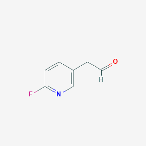 2-(6-Fluoropyridin-3-yl)acetaldehyde