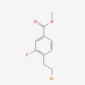 Methyl 4-(2-bromoethyl)-3-fluorobenzoate