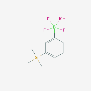 Potassium trifluoro(3-(trimethylsilyl)phenyl)borate