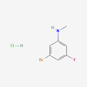 3-bromo-5-fluoro-N-methylaniline hydrochloride