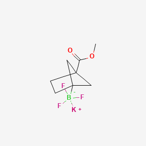 Potassium trifluoro[4-(methoxycarbonyl)bicyclo[2.1.1]hexan-1-yl]boranuide