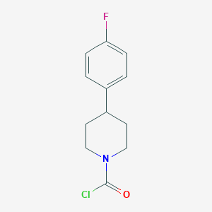 4-(4-Fluorophenyl)piperidine-1-carbonyl chloride