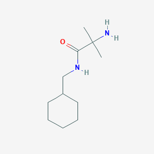 molecular formula C11H22N2O B1530265 2-氨基-N-(环己基甲基)-2-甲基丙酰胺 CAS No. 1249390-48-4