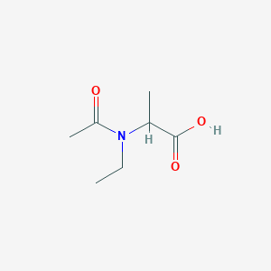 2-(N-ethylacetamido)propanoic acid