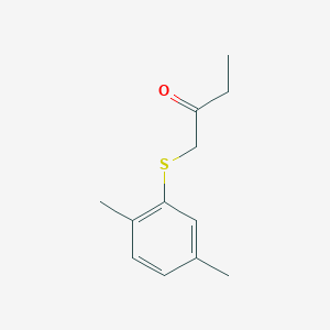 1-((2,5-Dimethylphenyl)thio)butan-2-one