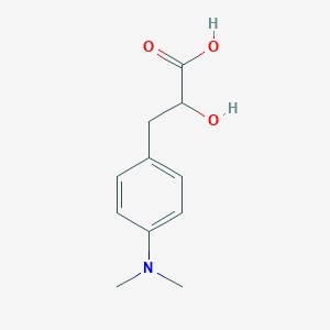 3-[4-(Dimethylamino)phenyl]-2-hydroxypropanoic acid