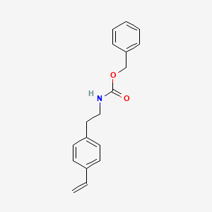 benzyl N-[2-(4-ethenylphenyl)ethyl]carbamate