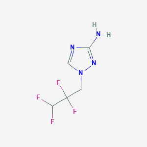 1-(2,2,3,3-Tetrafluoropropyl)-1H-1,2,4-triazol-3-amine