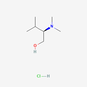 (2R)-2-(dimethylamino)-3-methylbutan-1-ol hydrochloride