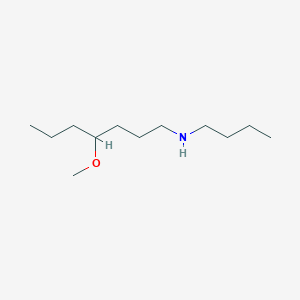 Butyl-(4-methoxy-heptyl)-amine