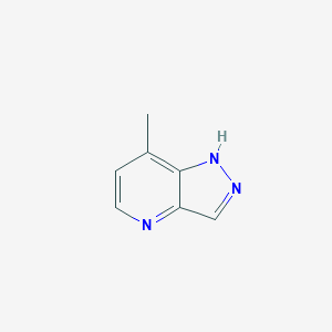 molecular formula C7H7N3 B1530294 7-甲基-1H-吡唑并[4,3-b]吡啶 CAS No. 1130309-70-4