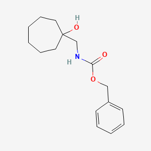 Benzyl ((1-hydroxycycloheptyl)methyl)carbamate