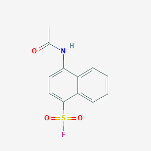 4-Acetamidonaphthalene-1-sulfonylfluoride