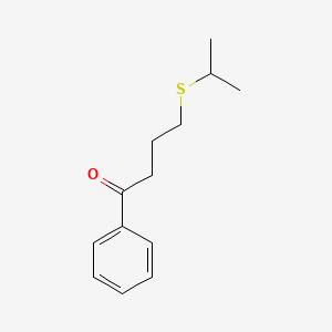 4-(Isopropylthio)-1-phenylbutan-1-one