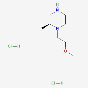 (2S)-1-(2-methoxyethyl)-2-methylpiperazine dihydrochloride