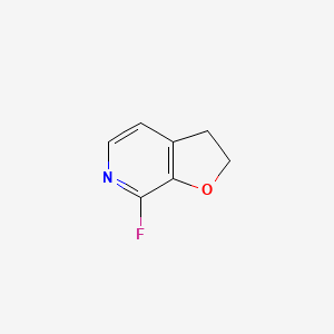 7-fluoro-2H,3H-furo[2,3-c]pyridine