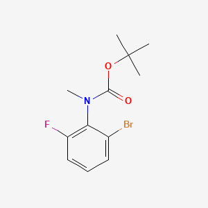 tert-Butyl (2-bromo-6-fluorophenyl)(methyl)carbamate