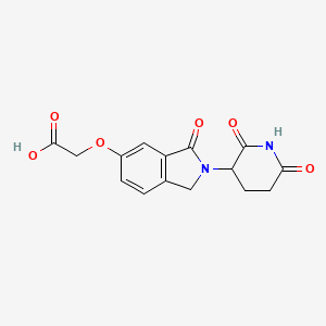 2-((2-(2,6-Dioxopiperidin-3-YL)-3-oxoisoindolin-5-YL)oxy)acetic acid