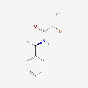 2-Bromo-N-((R)-1-phenylethyl)butanamide