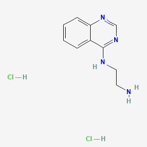 N1-(quinazolin-4-yl)ethane-1,2-diamine dihydrochloride