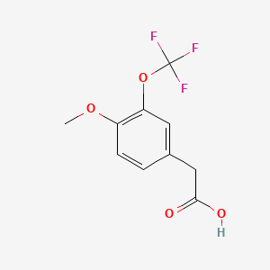 4-Methoxy-3-(trifluoromethoxy)phenylacetic acid