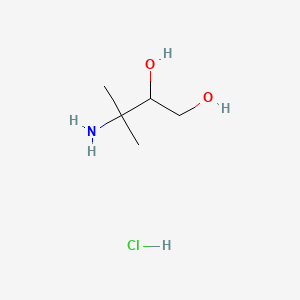 3-Amino-3-methylbutane-1,2-diol hydrochloride