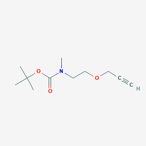 tert-Butyl methyl(2-(prop-2-yn-1-yloxy)ethyl)carbamate