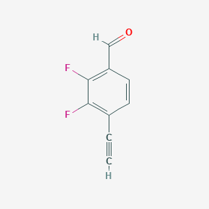 4-Ethynyl-2,3-difluorobenzaldehyde