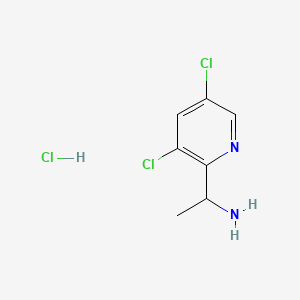 1-(3,5-Dichloropyridin-2-yl)ethan-1-amine hydrochloride