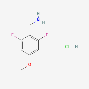 (2,6-Difluoro-4-methoxyphenyl)methanamine hydrochloride