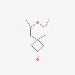 6,6,8,8-Tetramethyl-7-oxaspiro[3.5]nonan-2-one