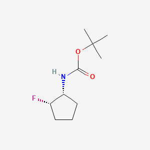 Tert-butyl ((1R,2S)-2-fluorocyclopentyl)carbamate