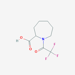 1-(2,2,2-Trifluoroacetyl)azepane-2-carboxylic acid