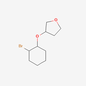 3-((2-Bromocyclohexyl)oxy)tetrahydrofuran