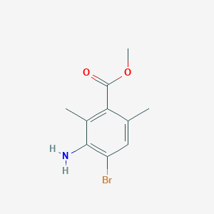 Methyl 3-amino-4-bromo-2,6-dimethylbenzoate